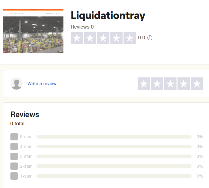 Liquidationtray User Reviews