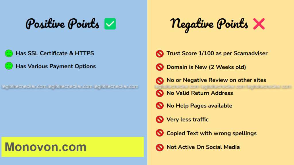 Monovon.com Review - Pros & Cons